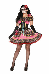 Day Of Dead Sexy Senorita Costume  SA-BLL15409 Sexy Costumes and Devil Costumes by Sexy Affordable Clothing
