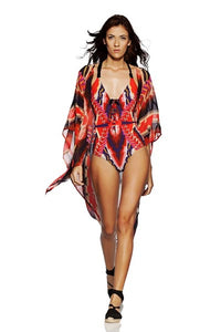 Bendito Tribal Tunic  SA-BLL38442 Sexy Swimwear and Cover-Ups & Beach Dresses by Sexy Affordable Clothing