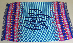 Enjoy Live Happpy Beach Towel Blanket  SA-BLL38374 Sexy Swimwear and Beach Towel by Sexy Affordable Clothing