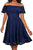 Lace Cocktail Off Shoulder Party Bridesmaids Prom Dresses #Midi #Prom Dresses #Black SA-BLL36175-4 Fashion Dresses and Midi Dress by Sexy Affordable Clothing