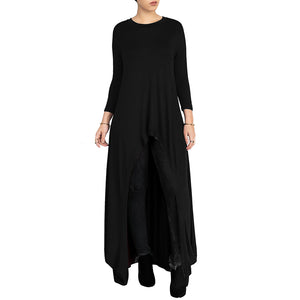 Pullover Bat Like Shirt Dress #Black #Bat SA-BLL491-3 Women's Clothes and Blouses & Tops by Sexy Affordable Clothing