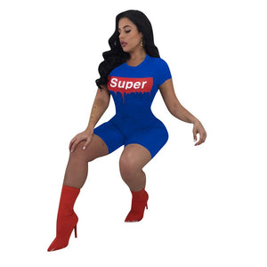 Super Capri Jumper #Jumpsuit #Blue #Super SA-BLL55426-3 Women's Clothes and Jumpsuits & Rompers by Sexy Affordable Clothing