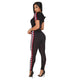 Hooded Sport Racing Plaid Two Piece Set #Black #Short Sleeve #Two Piece #Hooded SA-BLL282440-1 Sexy Clubwear and Pant Sets by Sexy Affordable Clothing