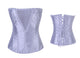 Daring Sheer V Corset White  SA-BLL4057-1 Sexy Lingerie and Corsets and Garters by Sexy Affordable Clothing