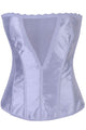Daring Sheer V Corset White  SA-BLL4057-1 Sexy Lingerie and Corsets and Garters by Sexy Affordable Clothing