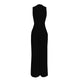 Black Cut Out Side Slit Shoulder-Strap Elegant Long Jumpsuit #Black #Cut Out #Deep V-Neck #Slit SA-BLL55539-1 Women's Clothes and Jumpsuits & Rompers by Sexy Affordable Clothing