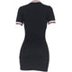 Black Babe Mini Dress #Black #Short Sleeve #Round Neck SA-BLL282588 Fashion Dresses and Mini Dresses by Sexy Affordable Clothing