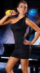One Shoulder Mini Dress  SA-BLL2005-1 Sexy Clubwear and Club Dresses by Sexy Affordable Clothing