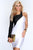 Black White Two Tone Long Sleeve Sexy Bodycon DressSA-BLL2142-1 Fashion Dresses and Bodycon Dresses by Sexy Affordable Clothing