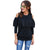 Pleated Sweater #Black SA-BLL671 Women's Clothes and Blouses & Tops by Sexy Affordable Clothing