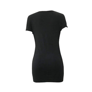 Short Sleeve Open-cut Dress #Black #Short Sleeve SA-BLL2736-1 Fashion Dresses and Mini Dresses by Sexy Affordable Clothing