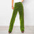 Shelby Green Glitter Stripe Trousers #Green #Pants SA-BLL614-2 Women's Clothes and Pants and Shorts by Sexy Affordable Clothing