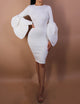 Tulip Mocha Dress #Midi Dress # SA-BLL36054-1 Fashion Dresses and Midi Dress by Sexy Affordable Clothing