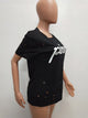 Cheerleading Sexy Uniform Blouse #Black SA-BLL676-1 Women's Clothes and Blouses & Tops by Sexy Affordable Clothing