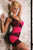 Red One Shoulder Party Mini Dress with LaceSA-BLL2394-2 Sexy Clubwear and Club Dresses by Sexy Affordable Clothing