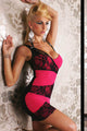 Red One Shoulder Party Mini Dress with Lace  SA-BLL2394-2 Sexy Clubwear and Club Dresses by Sexy Affordable Clothing