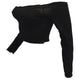 Fashion Off Shoulder Wrapped Bodycon Shirt Tops #Black #Off Shoulder #Wrapped SA-BLL699-1 Women's Clothes and Blouses & Tops by Sexy Affordable Clothing