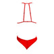 Sexy Scrunch Brazilian Swimsuit #Red SA-BLL32613-1 Sexy Swimwear and Bikini Swimwear by Sexy Affordable Clothing