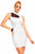White Sexy Cocktail Dress  SA-BLL2114-1 Sexy Clubwear and Club Dresses by Sexy Affordable Clothing
