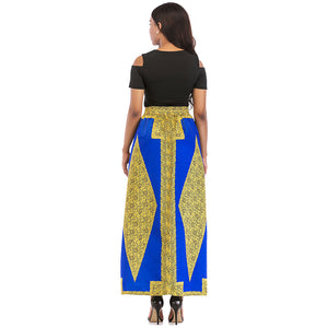 African Print Short Sleeve Blouse and Long Skirt #Short Sleeve #Two Piece #Print #Dashiki #African SA-BLL2432-2 Sexy Clubwear and Skirt Sets by Sexy Affordable Clothing