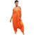Halter Deep V-neck High Waisted Beachwear Long Jumpsuit #Orange #V Neck #Halter #High Waisted SA-BLL55524-5 Women's Clothes and Jumpsuits & Rompers by Sexy Affordable Clothing