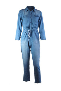 Denim Women Fashion Jumpsuits  SA-BLL55213 Women's Clothes and Jumpsuits & Rompers by Sexy Affordable Clothing