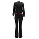 Leisure Wide Leg Pants Suit #Black #Two Piece SA-BLL28055-2 Sexy Clubwear and Pant Sets by Sexy Affordable Clothing