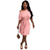 Sheer Casual Irregular Dress With Waistband #Irregular SA-BLL282717-1 Fashion Dresses and Mini Dresses by Sexy Affordable Clothing