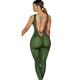 Black Sleeveless Two-Line Detail Bodycon Jumpsuit #Jumpsuit # SA-BLL55410-2 Women's Clothes and Jumpsuits & Rompers by Sexy Affordable Clothing