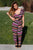 Colorful Curved Printed Short-sleeved JumpsuitSA-BLL55183 Women's Clothes and Jumpsuits & Rompers by Sexy Affordable Clothing