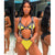 High Leg V Neck Regular Color Block Swimsuit #V Neck #Omg SA-BLL32606-2 Sexy Swimwear and Bikini Swimwear by Sexy Affordable Clothing