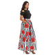 African Print Short Sleeve Blouse and Long Skirt #Short Sleeve #Two Piece #Print #Dashiki #African SA-BLL2432-1 Sexy Clubwear and Skirt Sets by Sexy Affordable Clothing