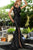 Black Sequin Split Front Mermaid Prom Dress