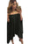 Black Strapless Asymmetric Drape Club Dress