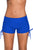 Blue Adjustable Ties Swim Bottom Shorts