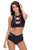 Brazil Black Multiway Strap High Waist Bikini