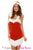 Christmas Beauty Hooded Dress