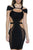 Cut out Bandage Design Little Black Dress