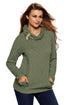 Green New Season Essential Long Sleeve Top