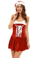 Holiday Buckles Lingerie Costume