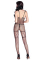 Lace Diamond Net Bodystocking