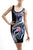 Multicolor Ripples Printed Bodycon Dress