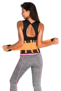 Orange Power Belt Fitness Waist Trainer
