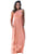 Pink Racerback Maxi Dress with Pockets