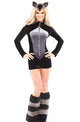 Racy Raccoon Cosplay Costume