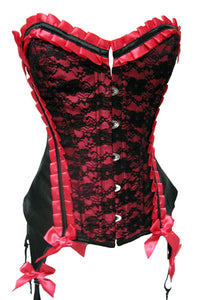 Red and Black Exquisite Valentina Corset