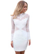 Romance Lace White Vintage Dress