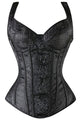 Sexy 15 Plastic Bone Gothic Jacquard Corset