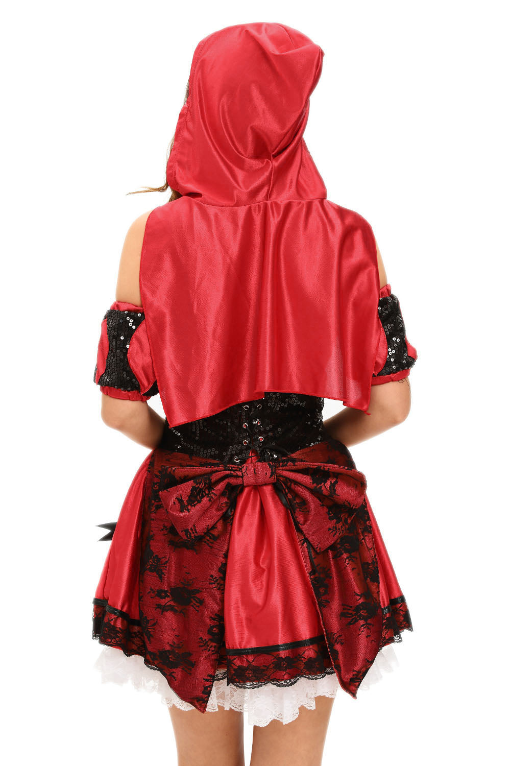 Sexy 4pcs Miss Red Riding Hood Costume SEXY AFFORDABLE CLOTHING Sexy 4pcs Miss Red Riding Hood Costume SEXY AFFORDABLE CLOTHING
