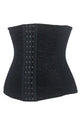 Sexy 9 Steel Bones Black Jacquard Waist Training Corset